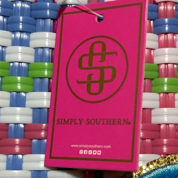 NWT Simply Southern Women's Turtle Calabash Medium Size Tote Bag Multicolor - Picture 8 of 8